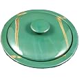 PRADO STONEWARE COLLECTION - Collectible & Functional Casserole Baking Dish / Tortilla Warmer - Matte Green