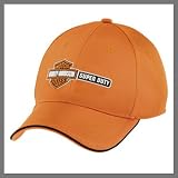 Ford Harley Davidson Orange Color Sports Cap