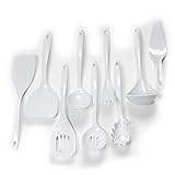 Chef Craft 42055 9-Piece Kitchen Tool Set, White