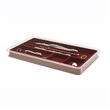 Image of 4 Compartment Jewelry Organizer in Burgundy by Neatnix®
