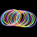 50 22" Glowstick Necklaces Assorted Colors