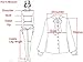 Coromose Women V-neck Chiffon Long Sleeve Shirt Blouse (M, Blue)
