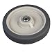 Carlisle IC225WH00 8-Inch Non-Marking Tall Ice Caddy Wheel