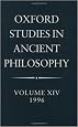 Oxford Studies in Ancient Philosophy: Volume XIV: 1996