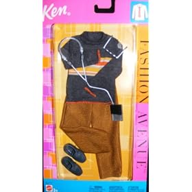 Barbie-Ken Fashion Avenue Outfit 2002 Winter Casual by Ken Doll Fashions