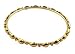 Bracelet - B241 - Indian Style Bangle (70mm) ~ Gold Tone