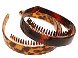 France Luxe 2cm Headband with Teeth