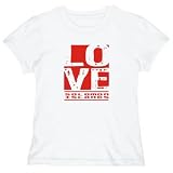 T-Shirt Womens White " LOVE Solomon Islands " ulo no encontrado Large