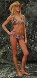 Back Flips Camouflage Bikini Bottom - Realtree Pink/Brown