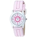 Scout - 280306000 - Montre Enfant - Fille - Quartz analogique - Bracelet Cuir Rose - Boitier Acier