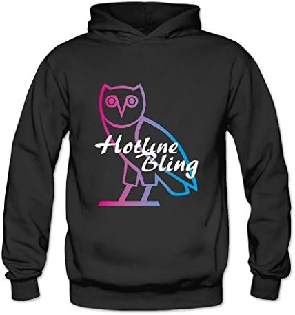 Xuquma Men's Drake Ovo Hotline Bling Hoddies XS