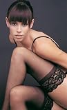 Stay Up Lycra Sheer Thigh High With Silicone Top