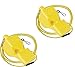 Fox 40 Classic Sports and Safety Loud Whistle with Lanyard, Yellow (2 Pack)