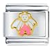 Animal Religious Angelic Teddy Bear Italian Charms Bracelet Link