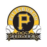 Pittsburgh Pirates Official Logo Silver Lapel Pin