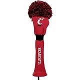 NCAA Cincinnati Bearcats Red Pompom Golf Headcover