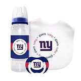 New York Giants Baby Gift Set: Kickoff Collection 3-Piece Baby Feeding Set
