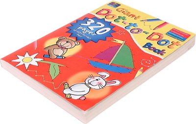 Childrens Toyshop  Toys : (Grafix) A4 320 PAGE GIANT DOT - TO - DOT BOOK