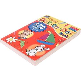(Grafix) A4 320 PAGE GIANT DOT - TO - DOT BOOK