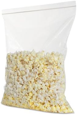 Zippit Resealable Bags, 4 Mil, 12w X 15h, Clear, 100 Pack, 5 Packs/carton