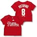 PHILADELPHIA PHILLIES SHANE VICTORINO JERSEY BABY T-SHIRT SZ 6-9 MOS
