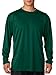 A4 Mens Cooling Performance Long Sleeve Crew, 2XL, Forest