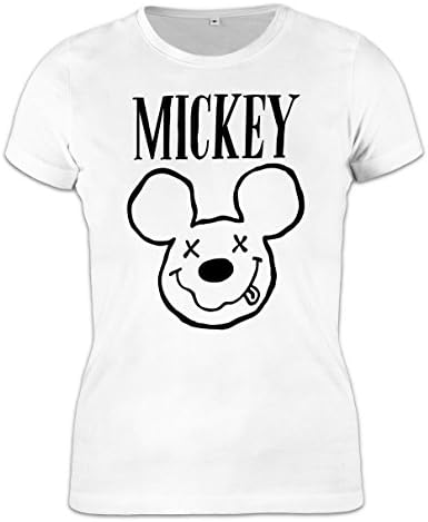 Dam Apparel Dead Mickey - Nirvana T-shirt - Medium Womens