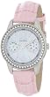 Citizen Women's FD1030-21D Exclusive Pink Leather Strap Eco Drive Watch