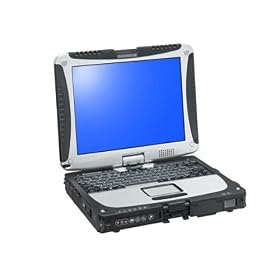 Panasonic Toughbook 19 Touchscreen PC version - Core 2 Duo SU9300 / 1.2 GHz - Centrino 2 with vPro - RAM 2 GB - HDD 160 GB - GMA 4500MHD Dynamic Video Memory Technology 5.0 - Gigabit Ethernet - WLAN : Bluetooth 2.0 EDR, 802.11 a/b/g/n  - TPM - Vista Business / XP Pro downgrade - pre-installed: Windows Vista - 10.4