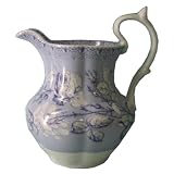 5 1/4 TELSA PITCHER - 5 1/4 TELSA PORCELAIN FLORAL PITCHER