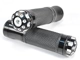 Universal Motorcycle Sport Bike Black Hand Grips Bar Sliders MOTORCYCLE APRILLA BMW DUCATI TRIUMPH HONDA YAMAHA KAWASAKI SUZUKI Polaris Suzuki Yamaha Dirt Bikes Offroad KTM DIRT BIKE