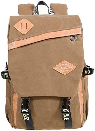 VENNOBIA Canvas Laptop Backpack Rucksack Luggage Gym Satchel Shoulders Shool Bag