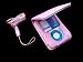 KMS - 3G PINK FLIP CASE FOR iPOD NANO 3RD GENERATION + EXCLUSIVE NEW PINK NECK STRAP