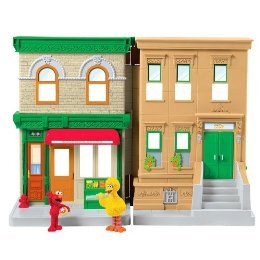 Fisher Price 1 2 3 Sesame Street Playhouse Play Set by 