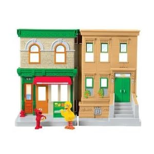 Fisher Price 1 2 3 Sesame Street Playhouse Play Set by