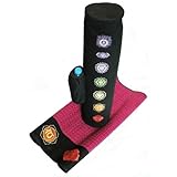 Chakra Yoga Mat Bag-embroidered chakras in original colours and symbols-water resistant lining-sturdy bag