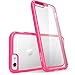 iPhone 6s Case, [Scratch Resistant] i-Blason Clear [Halo Series] Also Fit Apple iPhone 6 Case 6s 4.7 Inch Hybrid Bumper Case Cover (Clear/Pink)