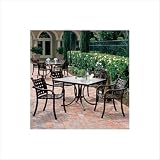Tropitone LASC400 La Scala 4 Seat Dining Set