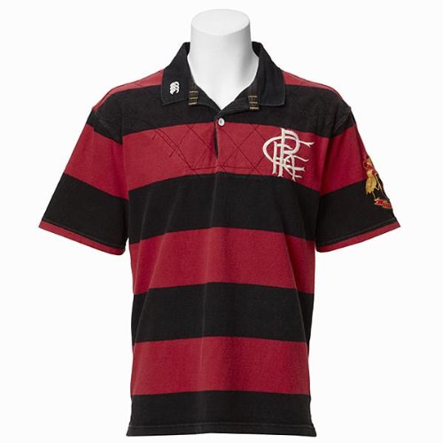 カンタベリーオブニュージーランド（CANTERBURY OF NEW ZEALAND） シャツ（CRFC　S／S　ラガーシャツ） メンズ