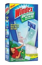 Windex Outdoor All-in-One Glass Cleaning Tool