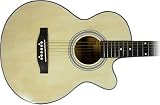 Produkt-Bild: Benson Festival Natural Full size Cutaway Grand Auditorium Akustik Gitarre mit Gig Bag - Lieferung aus UK!