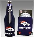 SET OF 2 DENVER BRONCOS CAN & BOTTLE KOOZIE COOLER