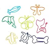 Paper Clips Creative Animal Shape,8 stlyes,40pcs