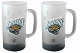 Jacksonville Jaguars Frosted Mug (16-Ounce, Set of 2)
