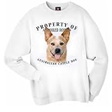 Australian Cattle Dog RED Property Of Adult Sweatshirt