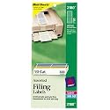 Avery Mini Sheets Laser/Ink Jet Labels 3 7/16" x 2/3", White, Pack of 300