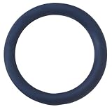 Spartacus Rubber Cock Ring, Black, 1.5″