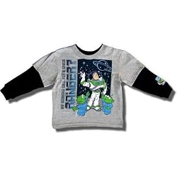 Toy Story's Buzz Lightyear "Did Someone Call for a Space Ranger?" Long Sleeve thermal sleeve t-shirt