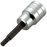 KTC(ケーテーシー) 12.7mm (1/2インチ) ヘキサゴン ビットソケット BT4-1/4