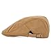 LOCOMO Plain Color Cotton Newsboy Beret Cap Hat FFH038